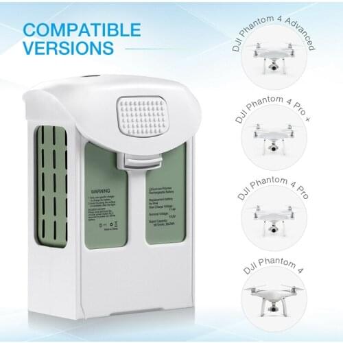 15.2V 5870MAh Battery for DJI Phantom 4 Drone Replacement LiPo Battery for DJI Phantom 4/Advanced/4Pro FPV Quadcopter