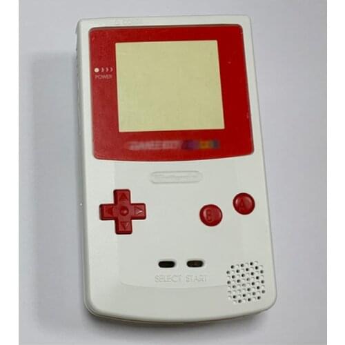 Full Housing Shell for Nintend GBC GameBoy Color Housing Shell For Screwdriver Lable Buttons