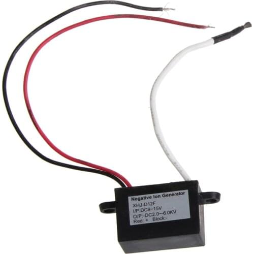 DC 12V Air Purifier Ionizer Negative Ion Anion Generator Purifier Cleaner Car