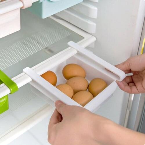 Refrigerator Food Storage Containers Kitchen Separate Freezer Seal Bin for Vegetable Fruit Meat Fresh Four Box Organizer