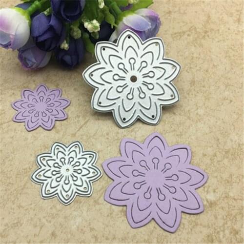 Flower Frame Background Metal Cutting Dies Stencils For DIY Scrapbooking Decorative Embossing Handcraft Die Cutting Template
