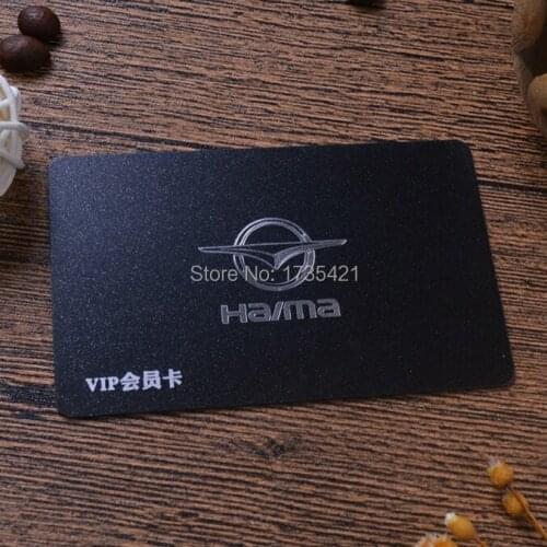 2019 newest custom factory price CMYK offset pvc Transparents Business cards printing