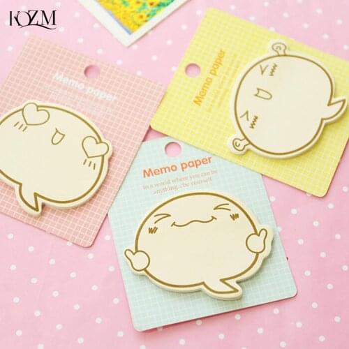 New Cute Korean Office Supplies Stationery sticker Scrapbooking Totoro Planner Stickers Sticky Notes Memo Pad Sticky Markers
