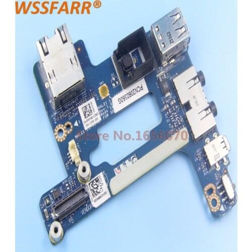 Original For Dell Latitude E6510 USB Audio Board Lan Board Power Button Port Board LS-5572P 0FNW4D FNW4D tested ok
