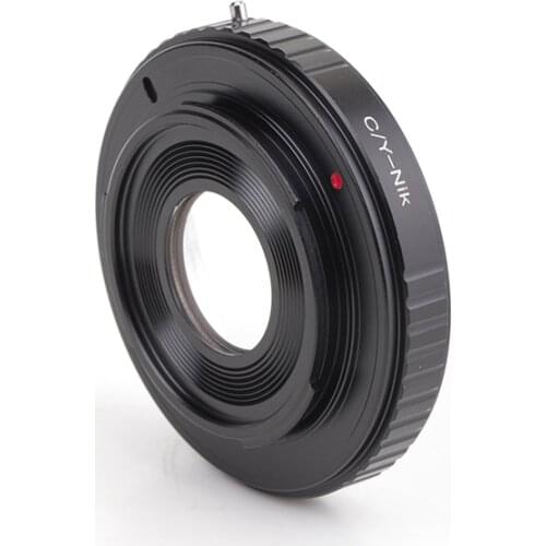 Pixco Lens Mount Adapter Ring for Contax Yashica CY Lens to Nikon Camera D780 D6 D3500 D850 D7500 D5600 D3400 D500 D5 Df D7200