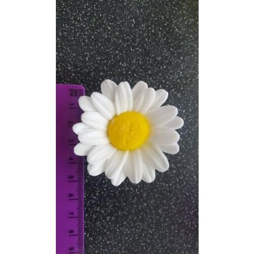 PRZY HC0091 3D Molds Silicone Soap Mold Flower Candle Aroma Mould Soap Making Moulds Resin Clay Molds Small Daisy Flowers