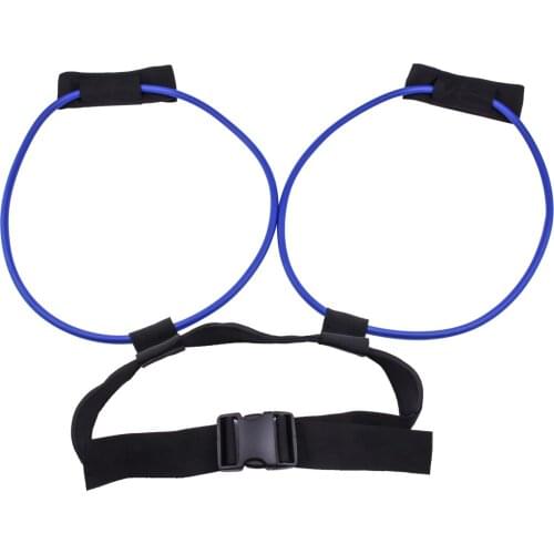 Resistance Bands Booty Elastic Waist Belt for Legs Butt Ankle Training Workout Gym Exercise Equipment Vertical Jump Trainer