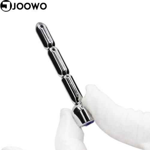 Jewelry Stopper Urethral Stretching Stainless Steel Urethral Plug Hose Male Chastity Adult Sounding Urethra Sex Toys For Men