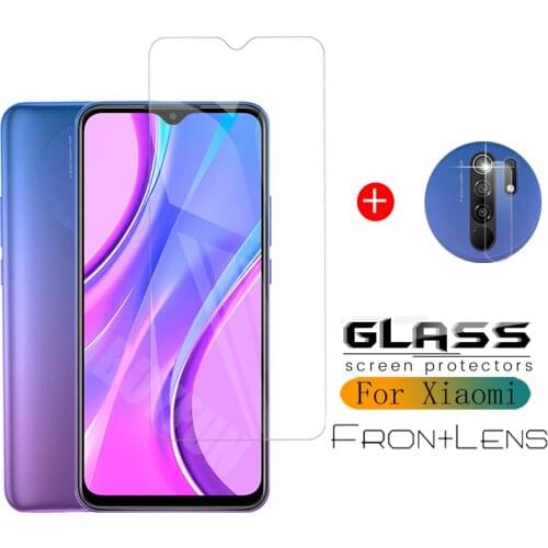 1-2pcs Camera Lens Protector for Xiaomi redmi 9 screen protector film for Xiomi redmy 9 Premium protective glass