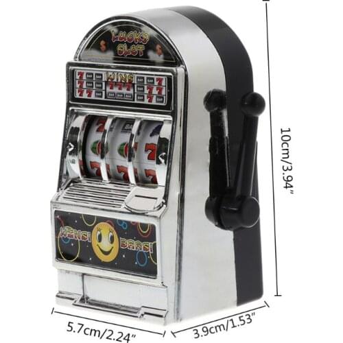 1pc Lucky Jackpot Mini Fruit Slot Machine Fun Birthday Gift Kids Educational Toy