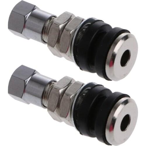 41XA 1 Pair Tire Wheel Valve Tubeless No Tube Stem Motorcycle Car Bike ATV Bicycle