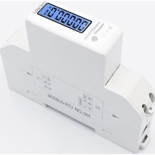 5(100A) Electricity Single Phase Din Rail RS485 Modbus-RTU Power Energy Meter Y5JA