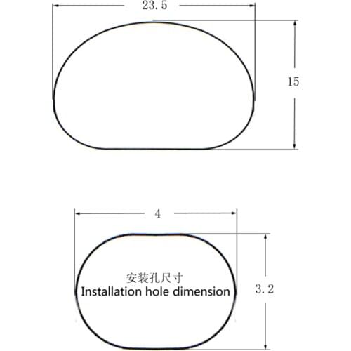 6x Plastic Tuning Key Tuner Button Knob For Wooden Guitar Replacement White