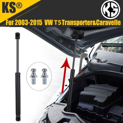 For Volkswagen VW T5 Transporter Caravelle 2003 2004 2005 2006 2007 - 2015 1Pc Front Bonnet Strut Gas Hood Support 7E0823359