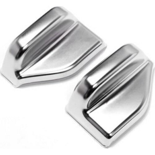 Free Shipping 2Pcs/Set ABS Interior Car Seat Safety Belt Cover Trim Decorative Cap Frame For Mercedes-Benz B Class GLA