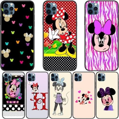 Minnie Mouse Story Anime Phone Cases cover For iphone 11 Pro Max case 12 8 7 6 S XR PLUS X XS SE 2020 mini mobile cell shell fu