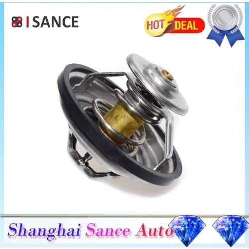 ISANCE Engine Coolant Thermostat 078121113G ; 078 121 113 G For Audi A4 A6 A6 Quattro & For VW Volkswagen Passat 2.8 V6