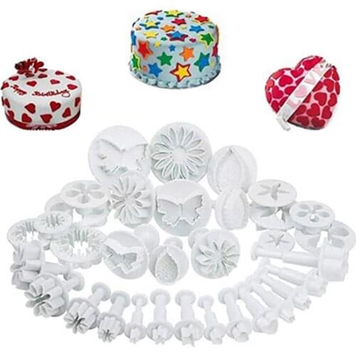 Cake Decorating Tools Multi-function Portable Baking Cookies Mold Creative Flower Pattern Cake Molds Kitchen Baking Tool
