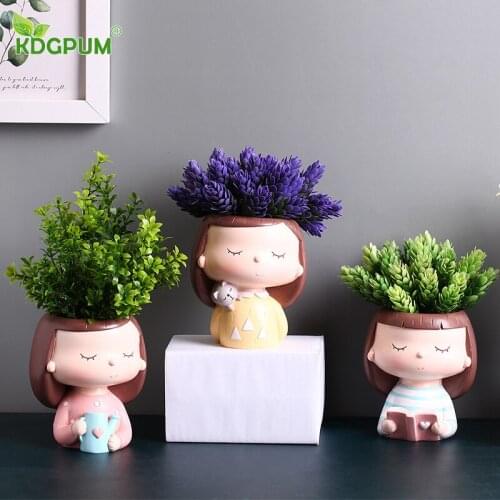 Modern Handmade Ceramic Vase Girl Living Room Bedroom Decoration Office Desktop Floral Home TV Cabinet Balcony Decoration