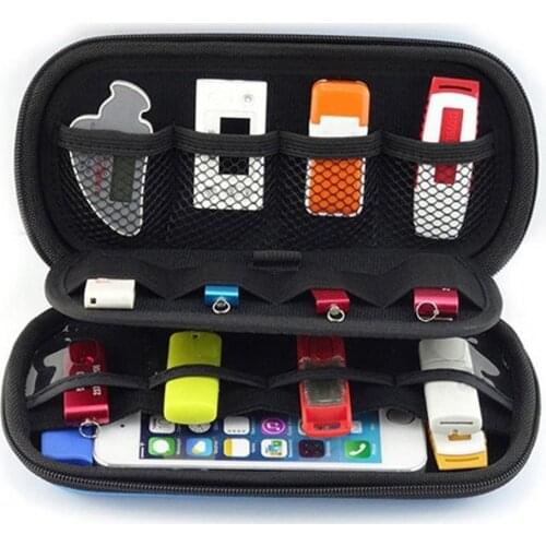 Nwe Mini Digital Products Pouch Travel Storage Bag for USB Flash Drive Memory Card