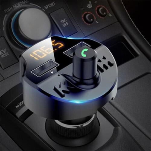 UNCOM Mp3 Player Bluetooth car mp3 multimedia player fm transmitter multi-function 2.1A dual USB