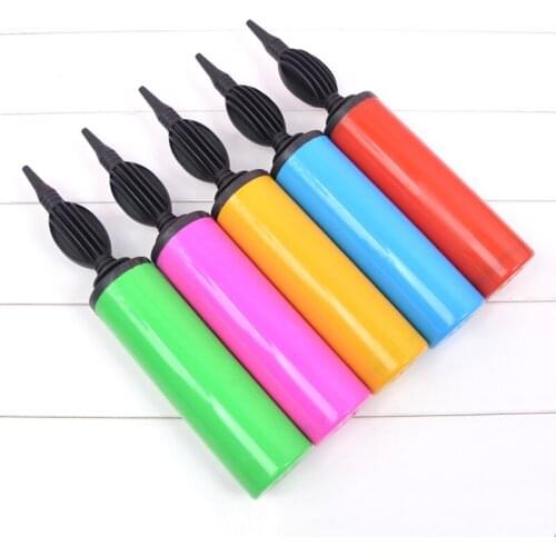 Balloon Pump Balloon Accessories Balloon Chain Hand Push Inflator Air Pump Wedding Valentine Birthday Party Decoration Supplies