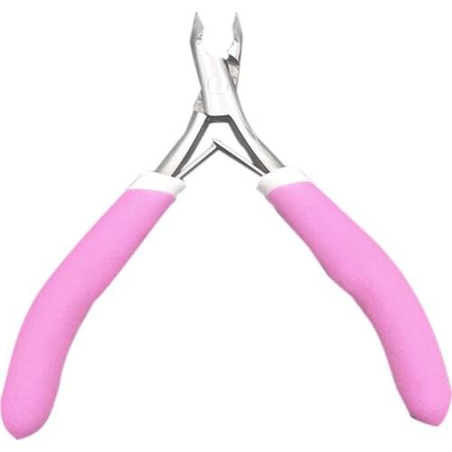 Shellhard 1PC Professional Nail Art Cuticle Clipper Nipper Cutter Stainless Steel Nail Cuticle Nipper Manicure Pedicure Tool