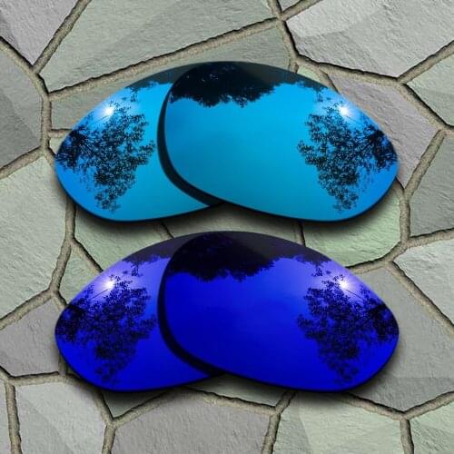 Sky Blue&Violet Blue Sunglasses Polarized Replacement Lenses for Oakley X Metal XX