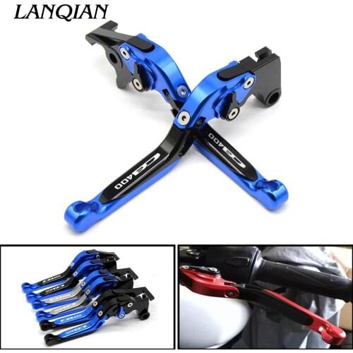 Motorcycle Extendable Adjustable Folddable Clutch Brake Levers For Honda CB400 CB 400 SF VTEC 1992 1993 1994 1995 1996 1997 1998