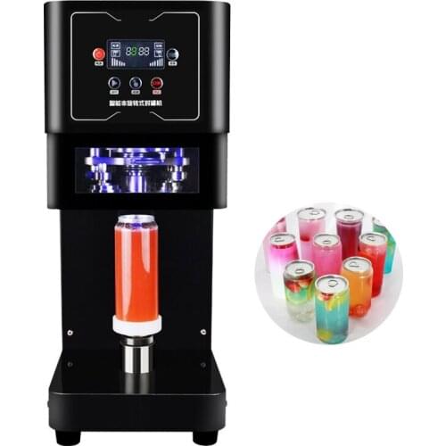 220V Can Sealing Machine Commercial Plastic Can Beverage Automatic Cup Sealing Machine Milk Tea Equipment Can Sealing Machine
