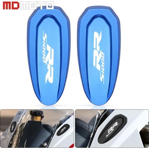 Motorcycle CNC Accessories For BMW S1000 RR S1000RR 2020 2021 2022 S1000RR Rearview Mirror Seat Decorative Cover Mirror Base