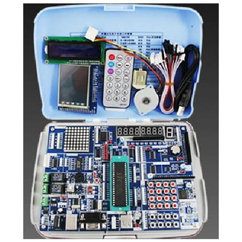 AVR + ARM +51 HC6800 experimental board microcontroller development board learning board kit STM32