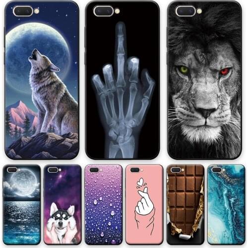 For OPPO A3s Case OPPO A5 AX5 Silicone Soft Back Cover For OPPO Realme C1 TPU Shockproof Bumper For OPPO A5 AX5 A3S Realme C1