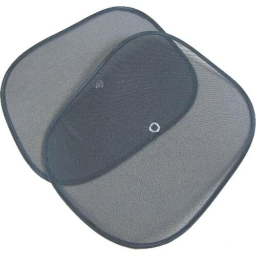 Essential 2pcsc Black Side Car Sun Shade Rear Window Sunshade Cover Mesh Visor Shield Screen