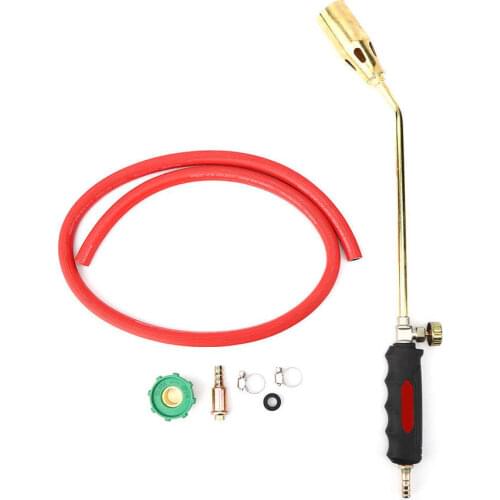 YD-35 Handheld Anti-Slip Handle Gas Torch Single Switch Ignition Tool Methane Butane Liquefied Natural Gas Burner Welding Torch