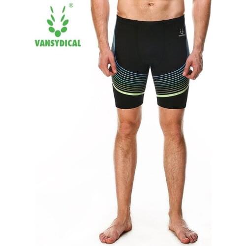 Men Swimwear Tight Swim Trunks Quick Dry Swimming Shorts Mens Swimsuit Boys Beach Shorts Black Swimming Trunks Pants