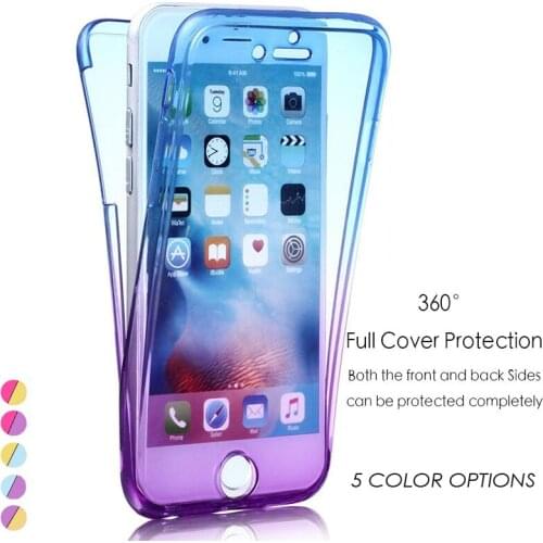 For Samsung Note 10 9 A8 A7 A6 A5 A3 J8 J6 J5 J4 J3 Plus Prime 2018 2017 Case Slim 360 Full Body Cover Soft TPU Protection Coque