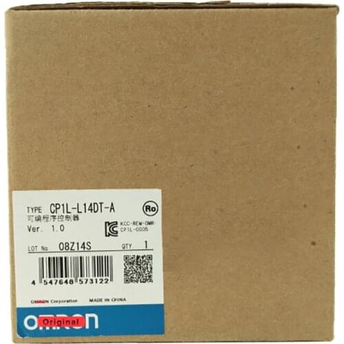 New Original 8 DI 6 DO Relay CP1L-L14DT-A CP1L-L14DR-A AC100-240V PLC Programmable Logic Controller