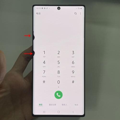 Original Note 10 Plus Dot LCD Screen For Samsung Galaxy note10 plus N975 N975F LCD Display Touch Screen Digitizer Assembly