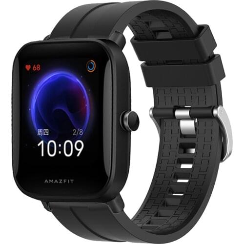 20mm Replace Silicone Bracelet For Amazfit Bip U Pro/U/S Sports Wristband Strap For Amazfit Bip Lite/GTS 2 Mini 2E Accessories