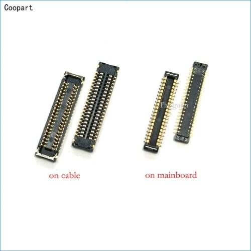 2pcs/lot Coopart New 40Pin LCD display FPC Connector Port Plug for Samsung galaxy J7 pro 2017 J730G J730F J730FN J730F/DS J730N