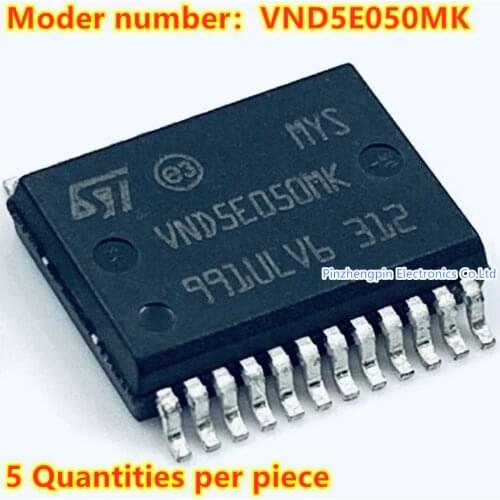 5pcs/lot VND5E050MK .Automotive turn signal control chip. VND5E050MK
