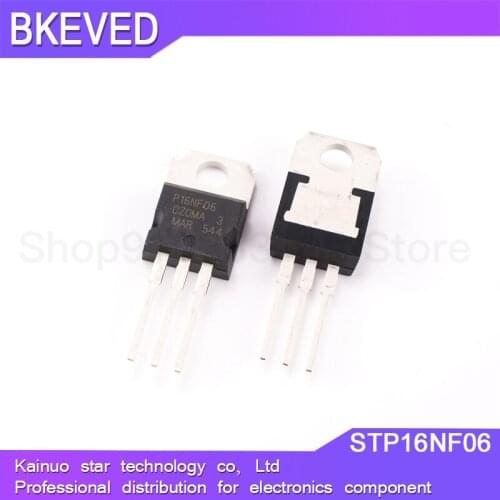 5PCS STP16NF06 TO-220 P16NF06 TO220 16NF06 new MOS FET transistor