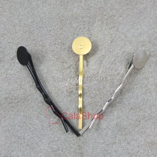 50 pcs / Lot 46MM Bobby Pins Hair Clips New 3 Color choice