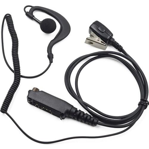 Earhook Earpiece Headset PTT Mic for Walkie Talkie Sepura STP8000 STP8030 STP8035 STP8038 STP8040 STP8080 Ham Radio Accessories