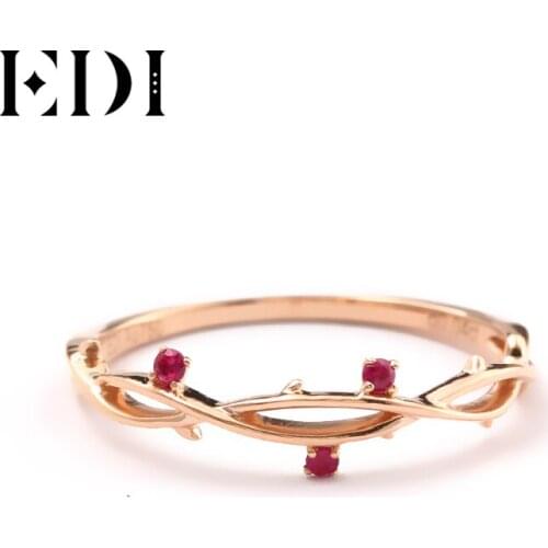 EDI Rings With Semi-precious Stones