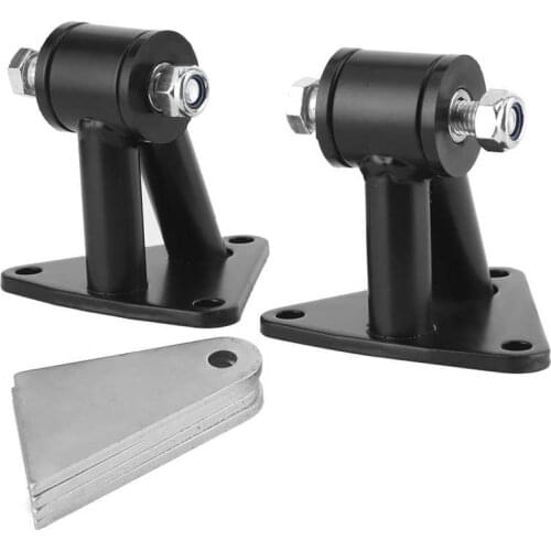 Engine Mounts Engine Swap Plates Engine Swap Weld-In Motor Mounts Mounting 91018040 Fit for Chevy SBC BBC Engine Engine Swap