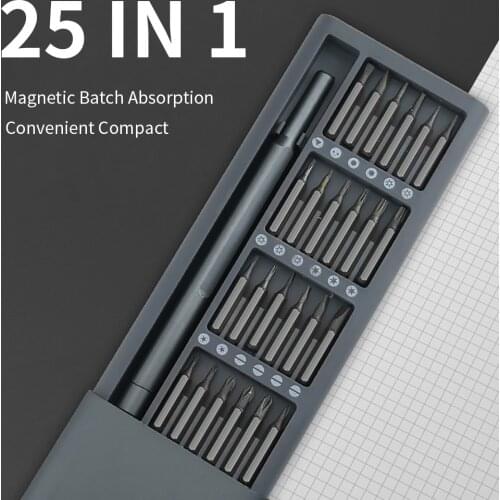 25 In 1 Phone Repair Tools Screwdrivers Set For Phone Tool kit Magnetic Screw Driver Bit Torx Hex Bit Phone Repair Kit Tools Set