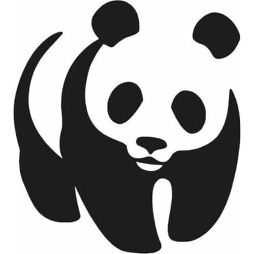 PANDA VINYL DECAL STICKER ANIMAL BEAR WINDOW CAR LAPTOP DECOR STICKER CHOOSE COLOR