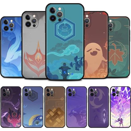 Silicone Soft Phone Case Cover for iPhone 8 7 12 11 Pro MAX XS XR X 6 6S Plus XS MAX SE 2020 Luxury Shell Akatsuki Anime